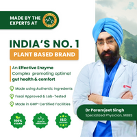 Vlado's Himalayan Organics Digestive Enzyme for Healthy Digestion- 90 Veg Tablets