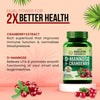 Vlado's Himalayan Organics D-MANNOSE + CRANBERRY Supplement - 90 Tablets