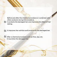 Hair Pure Bottles Keratin & Silk Protein Concentrate Ampoules-10ml Each