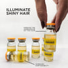 Hair Pure Bottles Keratin & Silk Protein Concentrate Ampoules-10ml Each