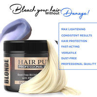 Hair Pure Professional Series Bleaching Decolorant Powder - 100g
