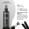 Hair Pure Heat Protector Spray 230 Defense From Styling Tools Hair Spray-100ml