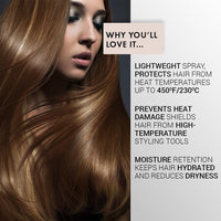 Hair Pure Heat Protector Spray 230 Defense From Styling Tools Hair Spray-100ml