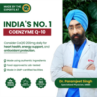 Vlado's Himalayan Organics COENZYME Q-10 200mg With BioPepper - 5mg Supplement
