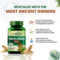 Vlado's Himalayan Organics Korean Red Ginseng 1000mg/Serve