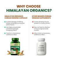 Vlado's Himalayan Organics Korean Red Ginseng 1000mg/Serve
