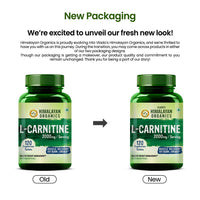 Vlado's Himalayan Organics L-Carnitine 2000 mg/Serving 120 Veg Tablets