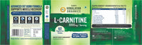 Vlado's Himalayan Organics L-Carnitine 2000 Mg | Healthy Weight Management 60 Tablets