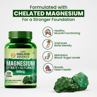 Vlado's Himalayan Organics Magnesium Complex Supplement - 120 Veg Tablets