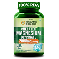 Vlado's Himalayan Organics Highly Absorbable Magnesium Glycinate 120 Tablets