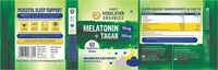 Vlado's Himalayan Organics Melatonin 10Mg + Tagar 250Mg Supplement 60 Tablets