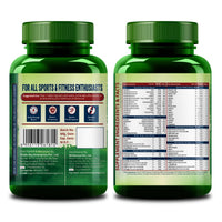 Vladoâ€™s Himalayan Organics Multivitamin Sports With 60+ Nutrients | Vitamin B1,B2,B3,B5,B6,B12,A,E,C,D,K,Biotin,Calcium,Zinc | Good For Brain, Eye, Muscle & Joint Care - 60 Veg Tablets