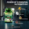 Vladoâ€™s Himalayan Organics Multivitamin Sports With 60+ Nutrients | Vitamin B1,B2,B3,B5,B6,B12,A,E,C,D,K,Biotin,Calcium,Zinc | Good For Brain, Eye, Muscle & Joint Care - 60 Veg Tablets