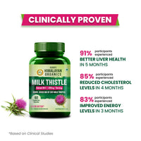 Vlado's Himalayan Organics Milk Thistle Extract Detox Supplement 60 Capsules