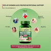 Vlado's Himalayan Organics Multivitamin with Probiotics for Women | 60 Veg Tabs