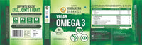Vlado's Himalayan Organics Omega 3 6 9 Vegan Natural Nutrition Supplement for Muscle, Bone , Heart & Skin