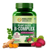 Vlado's Himalayan Organics Plant Based B-Complex Vitamins B12, B1, B2, B3, B5, B6, B9 and Biotin for Metabolism, Hair and Energy