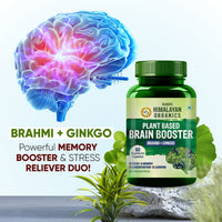 Vlado's Himalayan Organics Plant Based Brain Booster Supplement 60 Veg Capsules