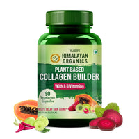 Vlado's Himalayan Organics Plant Based Collagen Builder for Hair and Skin with Biotin and Vitamin C