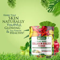 Vlado's Himalayan Organics Plant Based Collagen Builder Powder for Skin Regeneration 250 gm