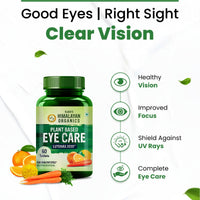 Vlado's Himalayan Organics Plant Based Eye Care Supplement 60 Tablets