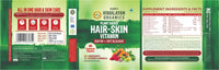 Vlado's Himalayan Organics Plant Based Hair Skin Vitamin 60 Veg Capsules
