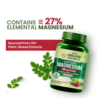 Vlado's Himalayan Organics Plant Based Magnesium Supplement 1360mg 60 Tablets