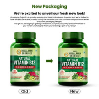Vlado's Himalayan Organics Plant Based Vitamin B12 Natural