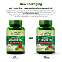 Vlado's Himalayan Organics Plant Based Vitamin B12 Natural