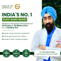 Vlado's Himalayan Organics Probiotics 50 Billion CFU with Prebiotics 150mg - 60 Veg Capsules