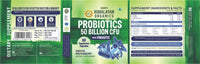 Vlado's Himalayan Organics Probiotics 50 Billion CFU with Prebiotics 150mg - 60 Veg Capsules