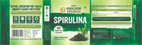 Vlado's Himalayan Organics Spirulina - 2000mg - 120 Veg Capsules