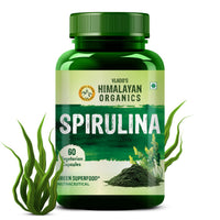 Vlado's Himalayan Organics Spirulina 2000mg Supplement 60 Capsules