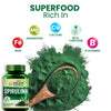 Vlado's Himalayan Organics Spirulina 2000mg Supplement 60 Capsules