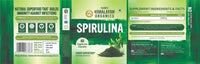 Vlado's Himalayan Organics Spirulina 2000mg Supplement 60 Capsules
