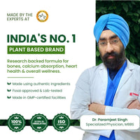 Vlado's Himalayan Organics Vitamin D3 with K2 As MK7 Supplement- 120 Veg Tablets