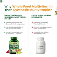 Vlado's Himalayan Organics Whole Food Multivitamin for Men 60 Capsules