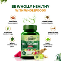Vlado's Himalayan Organics Whole Food Multivitamin for Men 60 Capsules