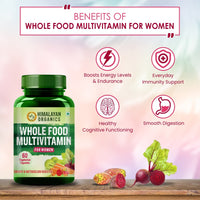 Vlado's Himalayan Organics Whole Food Multivitamin for Women 60 Capsules