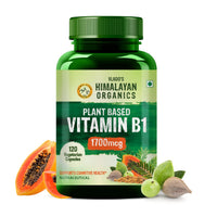 Vlado's Himalayan Organics Plant-Based Vitamin B1 120 Capsules