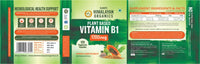 Vlado's Himalayan Organics Plant-Based Vitamin B1 120 Capsules