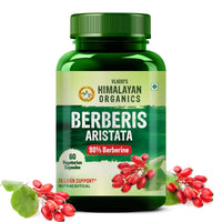 Vlado's Himalayan Organics Berberis Aristata 98% Berberine with Milk Thistle - 60 Veg Capsules