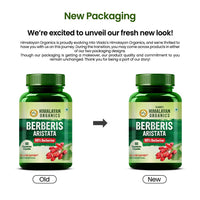 Vlado's Himalayan Organics Berberis Aristata 98% Berberine with Milk Thistle - 60 Veg Capsules