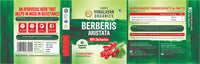 Vlado's Himalayan Organics Berberis Aristata 98% Berberine with Milk Thistle - 60 Veg Capsules