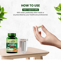 Vlado's Himalayan Organics Plant-Based Vitamin A Supplement 120 Capsules