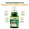 Vlado's Himalayan Organics Vegan Omega 3 6 9 with DHA (560mg) - 60 veg capsules