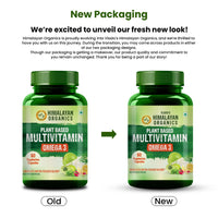 Vlado's Himalayan Organics Plant Based Multivitamin Omega 3 60 Veg Capsules