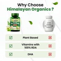Vlado's Himalayan Organics Plant Based Multivitamin Omega 3 60 Veg Capsules