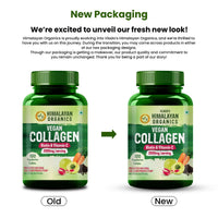 Vlado's Himalayan Organics Vegan Collagen 2000Mg With Biotin And Vitamin C - 100 Veg Tablets