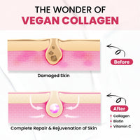 Vlado's Himalayan Organics Vegan Collagen 2000Mg With Biotin And Vitamin C - 100 Veg Tablets